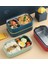 Bento 1400ML Lunchbox Yeni Koleksiyon Iki Katlı 2 Bölmeli Çelik Sefer Tası Yemek Kutusu 4