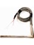 Fişek Isıtıcı Rezistans 13cm boy-12mm kalınlık-300 Watt-220 Volt Dirsekli ( Termokupl ) 3