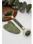Jade Roller Gua Sha Taşı Seti 2'li Yeşim Taşı 1