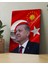 Recep Tayyip Erdoğan Cumhurbaşkanı Erdoğan Rte Kanvas Tablo (7 Farklı Ölçü) 2