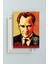 Atatürk Mustafa Kemal Kanvas Tablo Okullara Işyerlerine Uygun (8 Farklı Ölçü) 3