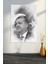 Recep Tayyip Erdoğan Başkan Erdoğan Karakalem Efektli Rte Kanvas Tablo (7 Farklı Ölçü) 5