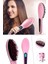 Aktif Market Elektrikli Saç Düzleştirici Tarak Fast Hair Straightener Pratik Pembe Saç Kurutma Tarağı 4