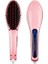 Profesyonel Elektrikli Saç Düzleştirici Tarak Fast Hair Straightenerr Pembe Tarak 2
