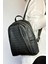 Büyük Boy Günlük Kullanamına Uygun 9 Bölmeli Siyah Kadın Sırt Çantası 4040 1