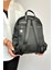 Büyük Boy Günlük Kullanamına Uygun 9 Bölmeli Siyah Kadın Sırt Çantası 4040 4