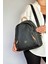 Büyük Boy Günlük Kullanamına Uygun 9 Bölmeli Siyahtaba Kadın Sırt Çantası 4040 4