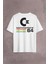 Commodore 61 C64 Logo Antika Bilgisayar Sırt Ön Baskılı Oversize Tişört T-Shirt 2
