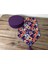 Menekşe Desenli Runner & Supla 1