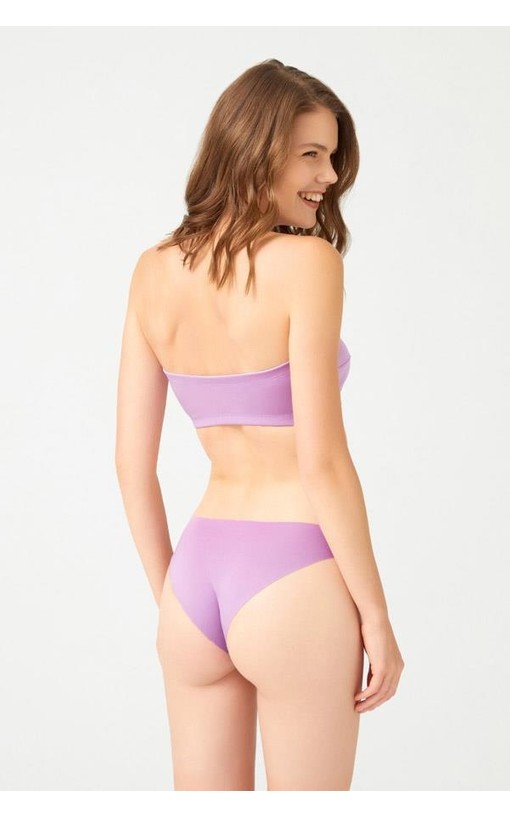Cottonhill Lazer Kesim Kadın Bikini Külot 6'lı Paket Çok Renkli %80 Polyamid %20 Elastan görsel 3