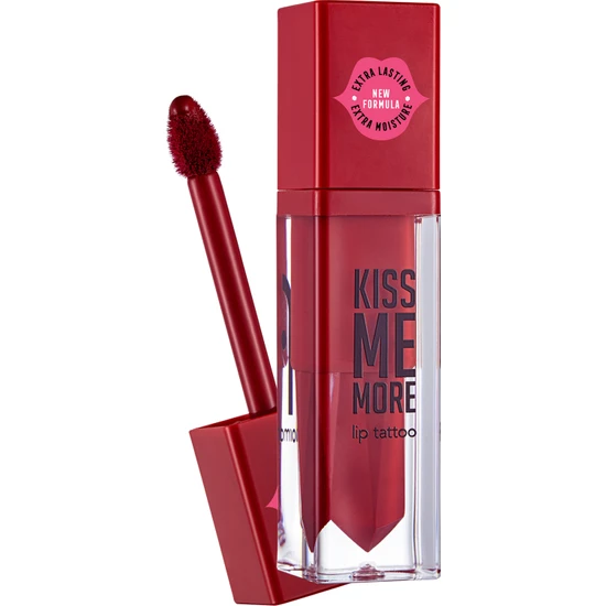 Flormar Kiss Me More Yüksek Pigmentli & Mat Bitişli Nemlendirici Likit Ruj