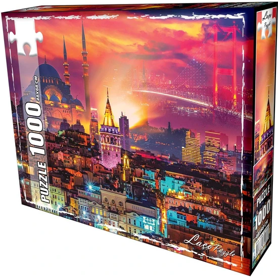 Laço Kids LC7266 Muhteşem Istanbul Gecesi 1000 Parça Puzzle