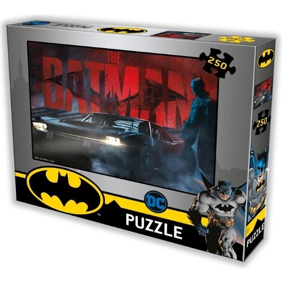 BT7798 Batman ve Batmobil Aracı 250 Parça Puzzle