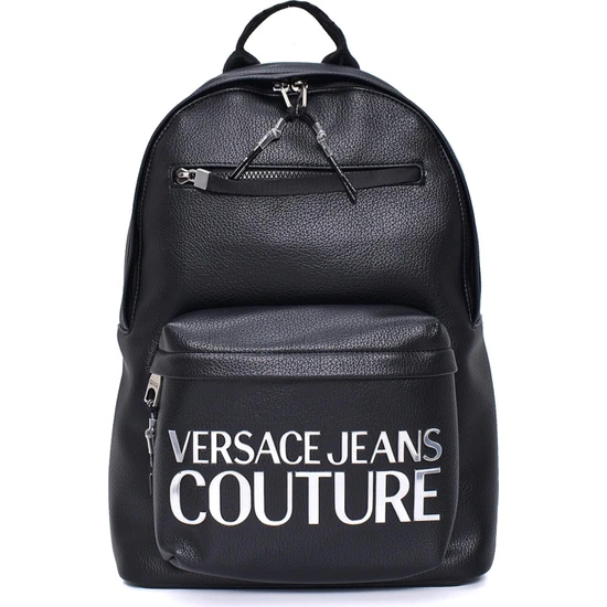 Versace Jeans Couture 75YA4B70-ZG128-LD2 Black-Grey Erkek Sırt Çantası