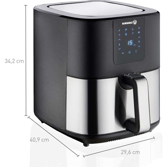 Korkmaz Air Max Airfryer 6.5 Litre