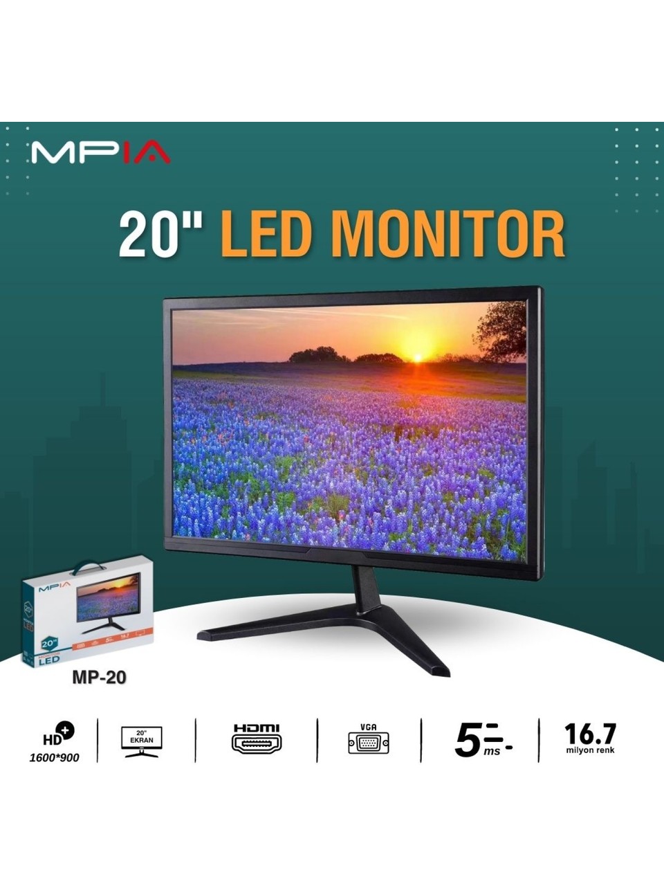 MPIA MP-20 LED MONITOR