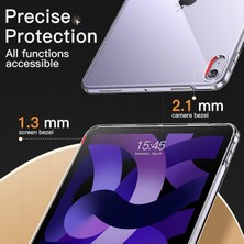 Ukscase iPad Air 5/4 (10.9-Inch, 2022/2020 5th/4th Generation) Shockproof Köşe Korumalı Şeffaf Silikon Kılıf