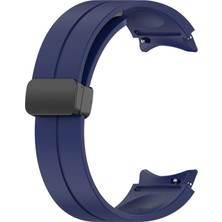 Pilanix Samsung Galaxy Watch 6 (20MM) Için Manyetik Kopçalı Renkli Silikon Kayış-Kordon Krd-84