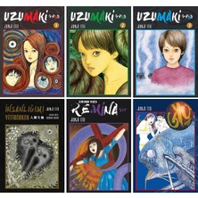 Uzumaki 1-2-3 - Gyo - Cehennem Yıldızı Remina - İnsanlığımı Yitirirken 6'lı Manga Set - Junji Ito
