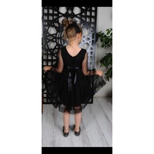 KonfixKids  Kız Çocuk Abiye Tül Mezuniyet Elbisesi 6-13 Yaş