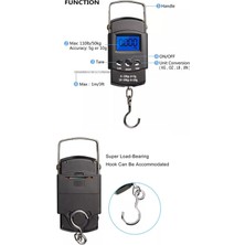 Pastimore Seyahat Bavul Ağırlık Tartı Dijital Çok Amaçlı Taşınabilir Bagaj Tartısı Max 50 kg