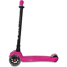 Voit 218 Işıklı 3 Teker Scooter-Fuşya