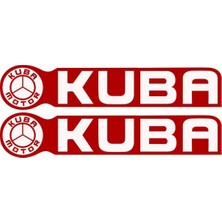 Motosvn Kuba Cg Çıta Kuba Etiket Kırmızı