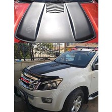 Tek Off Road Garage Isuzu Dmax Scoop Kaput Kabartma Abs Plastik Dayanıklı ve Esnek Uyumlu