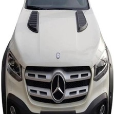 Tek Off Road Garage Mercedes x Class Uyumlu Scoop Kaput Kaplama Abs Plastik Esnek ve Dayanıklı Yapı Kolay Montaj