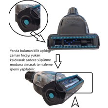 Populer Fantom Pratic-S Dik Süpürge Mini Turbo Başlık (Dyson Dik Süpürgeye Çevirir)