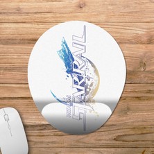 Pixxa Honkai: Star Rail Bilek Destekli Mousepad Model - 9 Oval