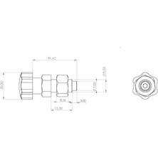 İris Teknik 
iris Teknik Kilitleme Pimi 3/8 Inç