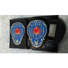 Yakın Koruma Rozetlı Cüzdanı ve Kemer Rozeti Satın Al.sıvıle Satılmaz