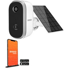 Avenir AV-S270 Solar Panelli Güneş Enerjili Dış Ortam Wifi Akıllı Kamera