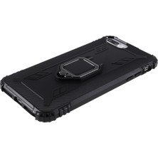 Forestl Digital Apple Apple iPhone 6/6s-Black Için Parmak Kickstand Tpu Kılıfı [yerleşik Manyetik Metal Sac] (Yurt Dışından)