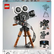 LEGO # Disney Walt Disney Hatırası Kamera 43230 - Yetişkinler için Disney#in 100. Yıl Dönümüne Özel Yaratıcı Koleksiyonluk ve Sergilenebilir Model Yapım Seti (811 Parça)