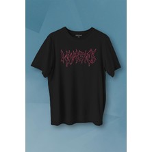 Kendim Seçtim Lovesick Blackpink Kpop Korea Gotik Baskılı Tişört  T-Shirt