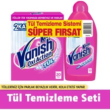 Kosla Vanish Kosla Tül Temizleyici Toz 450GR + Parlatıcı 450 ml