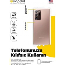 Wrapsol Galaxy Z Fold 5 Arka ve Yan Koruyucu Poliüretan Film