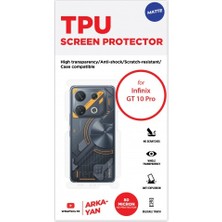 Wrapsol Infinix Gt 10 Pro Mat Arka ve Yan Koruyucu Tpu Film