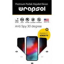 Wrapsol Infinix Hot 30 5g Parlak Hayalet Ekran Koruyucu Yandan Görünmeyen Film