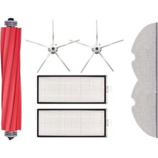 Populer Roborock T8 Robot Süpürge Uyumlu Fırça Filtre Yedek Set