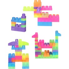 Play Blox 3080 Neon Renkler Mega Blok Seti 83 Parça Kovalı