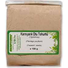 BioStore Öğütülmüş Psyllium Husk Karnıyarık Otu Tohumu 100 G