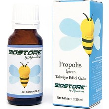 BioStore Propolis Takviye Edici Gıda (Alkolsüz) 20 ml
