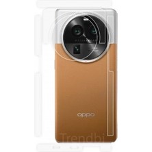 Wrapsol Oppo Find X6 Pro Arka Kamera ve Üst Kısmı Koruyan Poliüretan Film