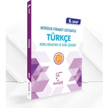 Karekök Yayıncılık Güncel 6. Sınıf Türkçe Konu Anlatımlı  +  Soru Bankası  +  Yeni Nesil Sorula