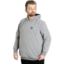 ModeXL  Erkek Sweat Kapşon Kuplu 21500 Grimelanj