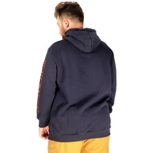 ModeXL  Erkek Sweat Kapsonlu Change Your Mode 21501 Lacivert