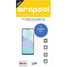 Wrapsol Realme C51 Ekran Koruyucu Poliüretan Film